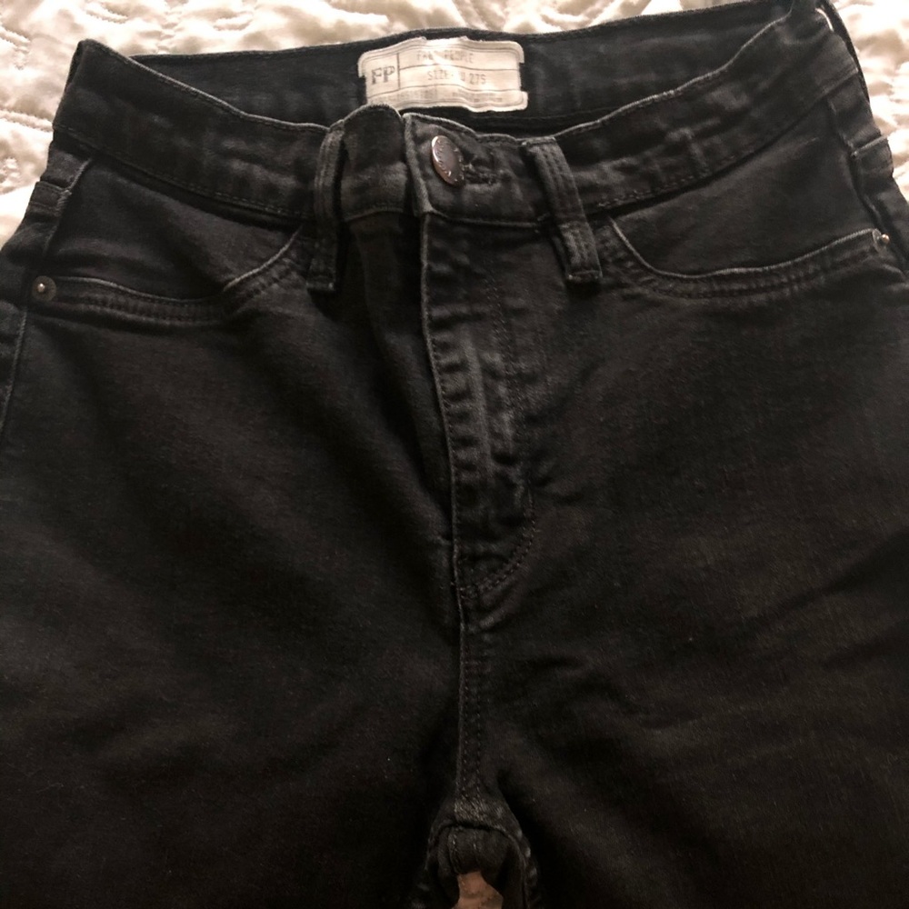 Free People Black jeans